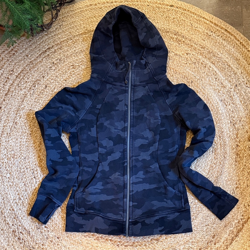 Lululemon Camouflage Scuba Hoodie